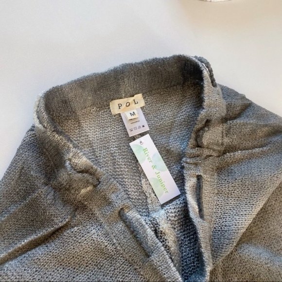 POL | Danni Lounge Lightweight Sweater Pants Boho Coachella Flare Leg Scalloped - Picture 12 of 14